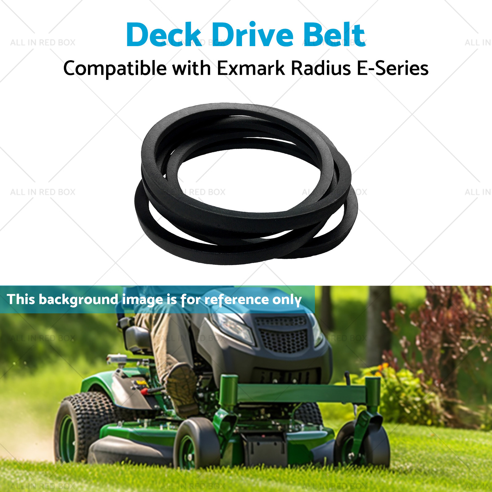 Deck Drive Belt 126-6626 1266626 Suitable for Toro Exmark Radius