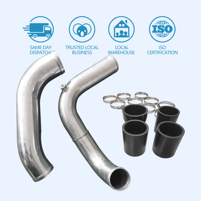 ALUNMINUM INTERCOOLER PIPE PIPING fit NISSAN GU Y61 3.0L CRD ZD30