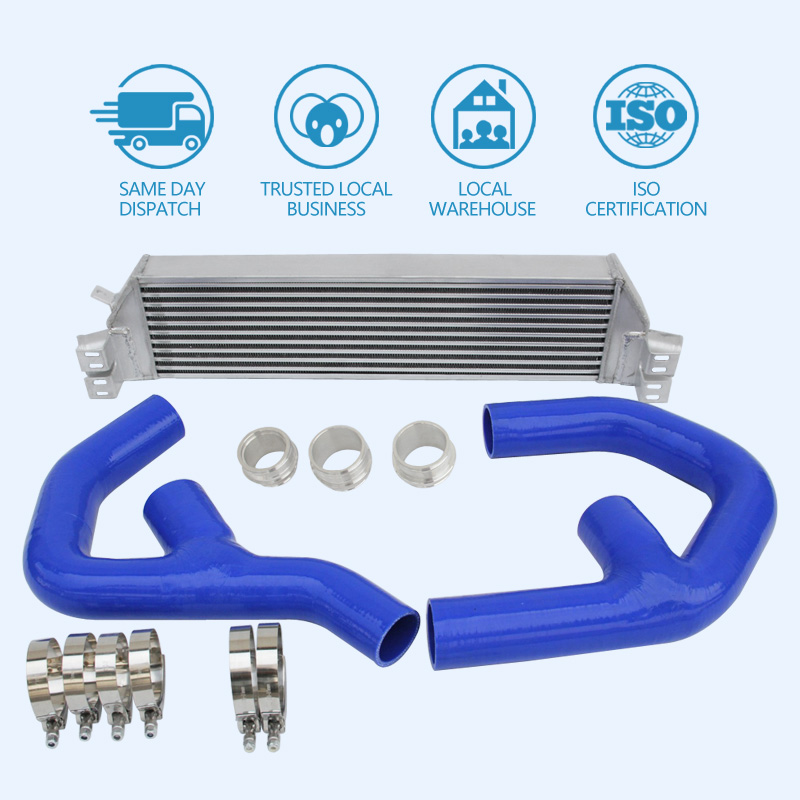 TWIN INTERCOOLER PIPE FIT Volkswagen VW GOLF MK5 MK6 GTI FSI JETTA 2.0T