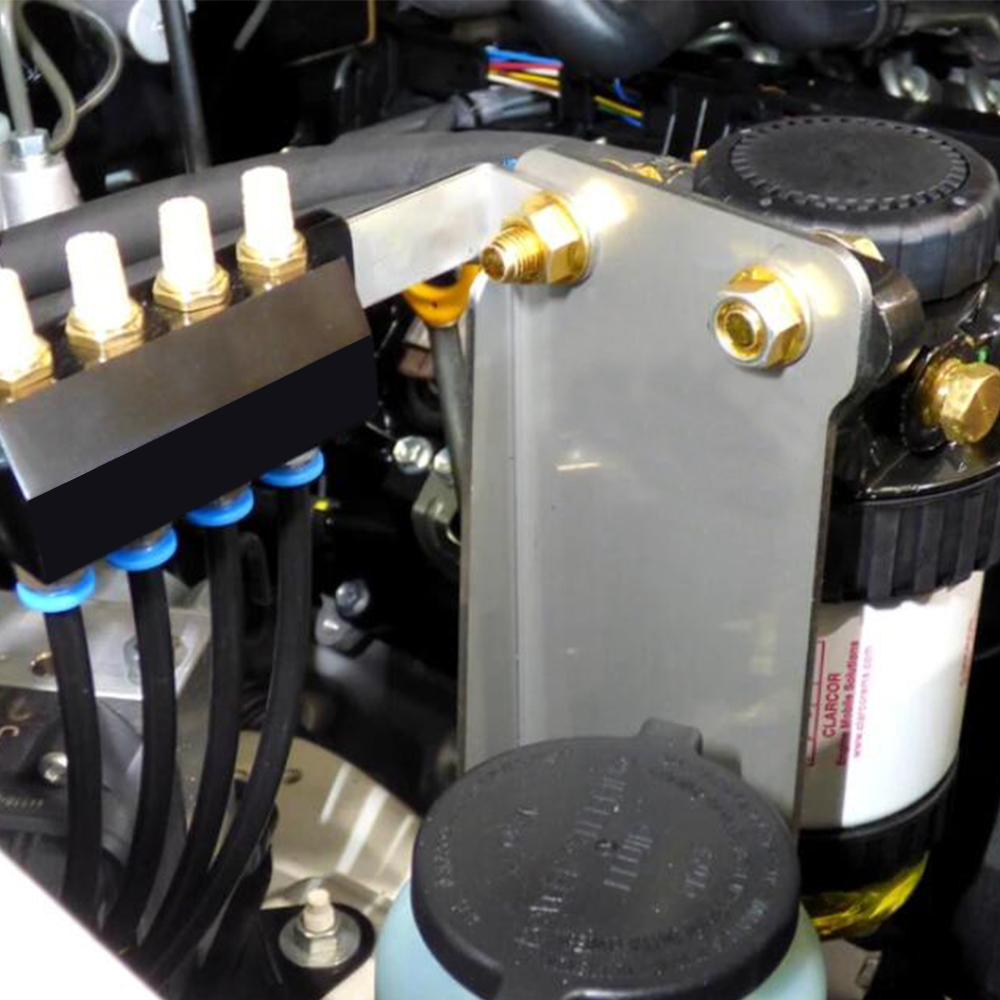 4 Point Diff Breather Kit fit Universal Toyota Landcruiser Hilux Prado