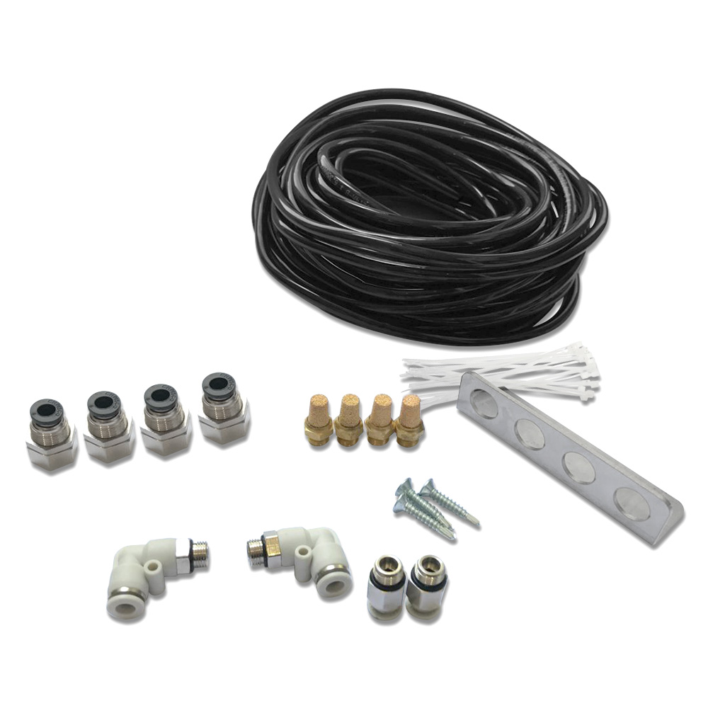 UNIVERSAL 4 POINT DIFF BREATHER KIT FOR TOYOTA ISUZU DMAX COLORADO