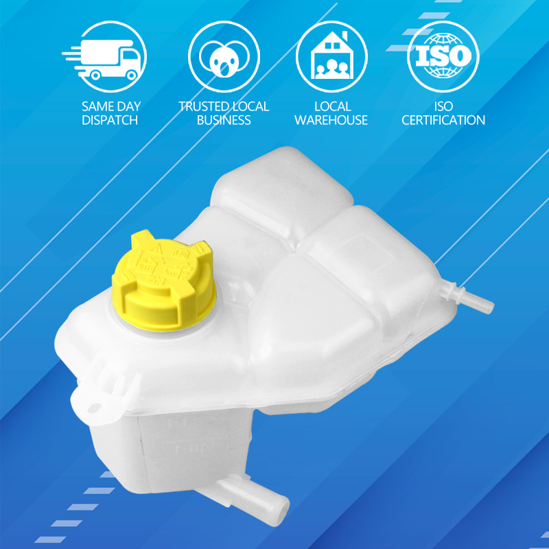 RADIATOR EXPANSION BOTTLE HEADER TANK & CAP FIT FORD FIESTA MK6 WP WQ