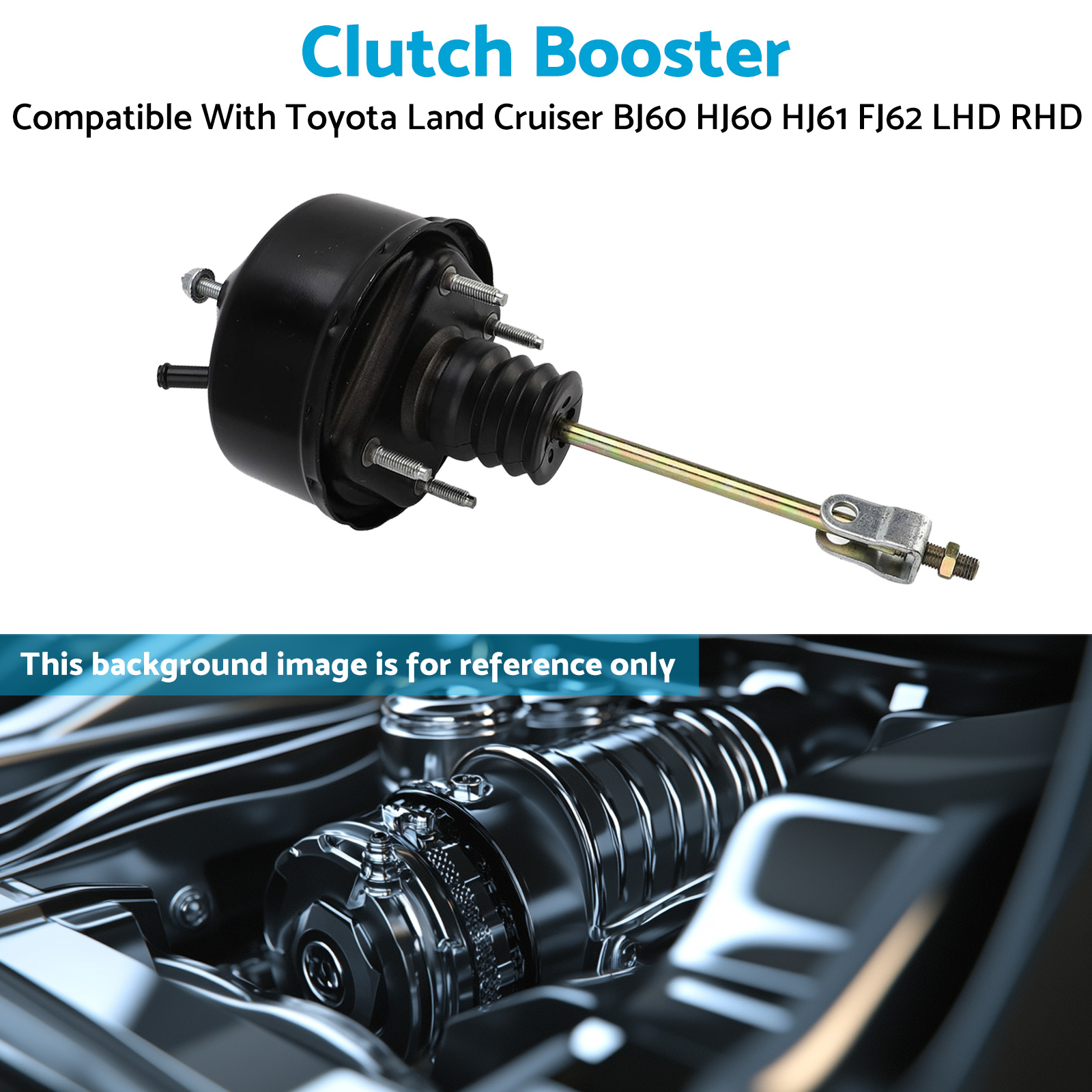 Clutch Booster Suitable for Toyota Land Cruiser BJ60 HJ60 HJ61