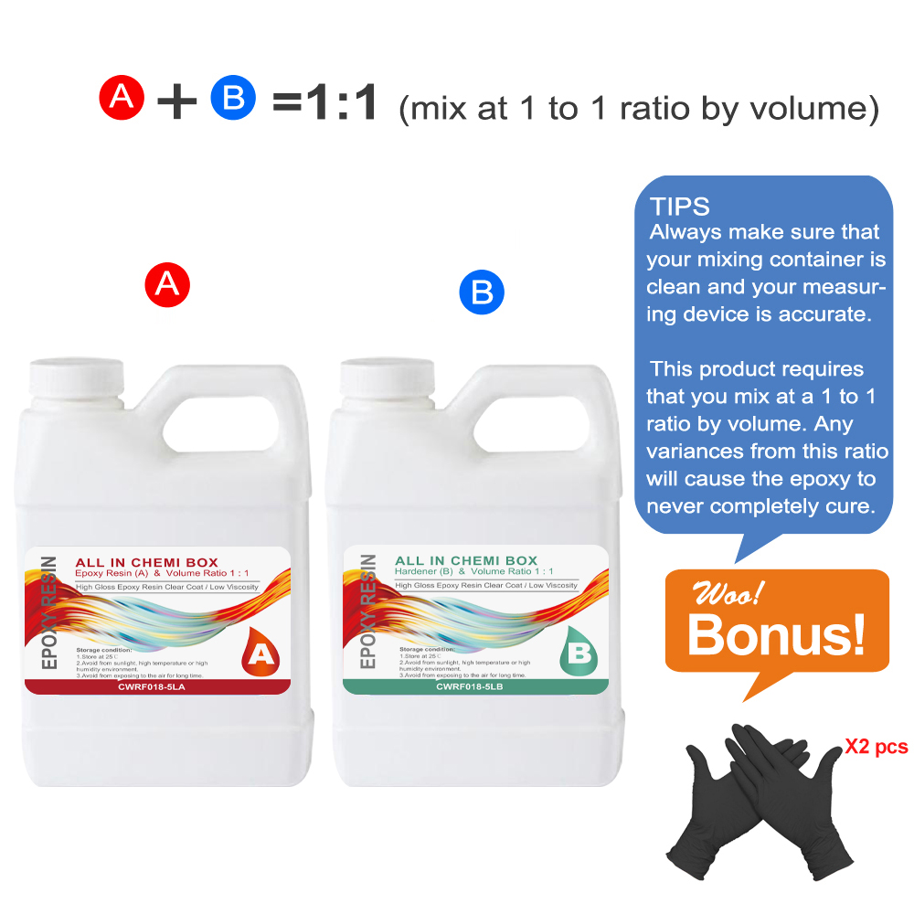 10L Epoxy Art Resin Kit ultra clear 11 Epoxy Casting UV Art River